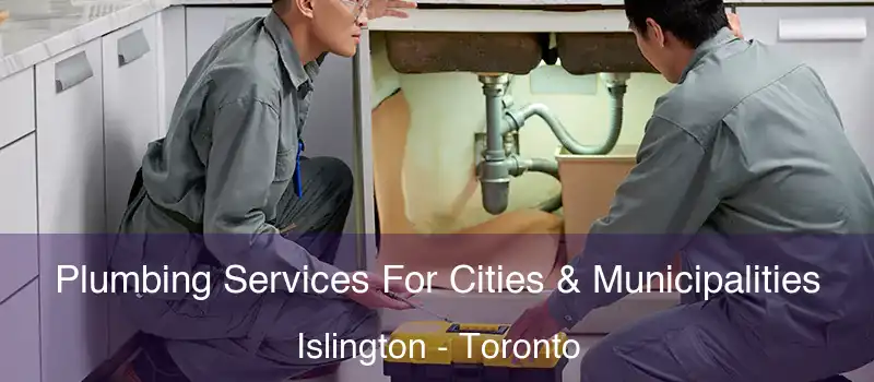 Plumbing Services For Cities & Municipalities Islington - Toronto